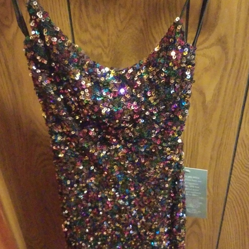 Small backless party dress small